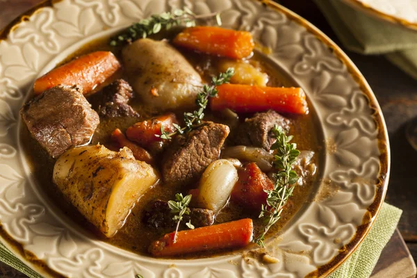 Homemade Irish Beef Stew — Stock Photo, Image