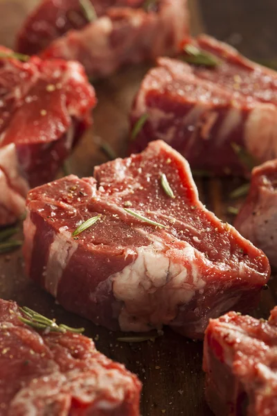 Raw Red Lamb Chops — Stock Photo, Image