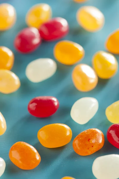 Multi colorido doce de feijão de geleia — Fotografia de Stock