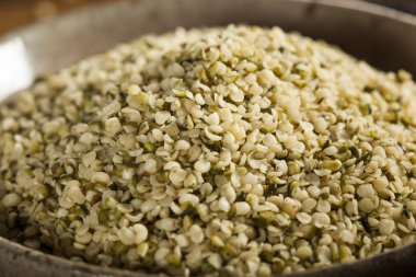 Organik dövme kenevir tohumlar