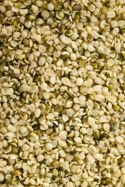 Organic Hulled Hemp Seeds — Stock Photo, Image