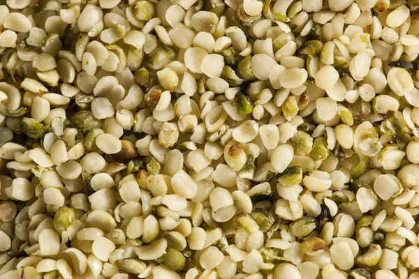 Organic Hulled Hemp Seeds — Stock Photo, Image