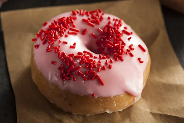 Assorted Homemade Gourmet Donuts — Stock Photo, Image