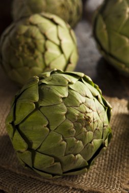 ham organik yeşil enginar