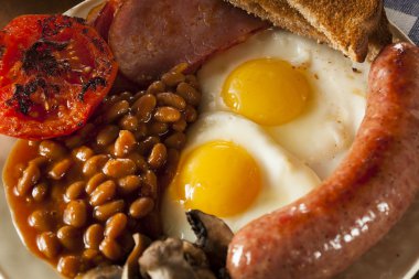 geleneksel tam İngiliz kahvaltısı