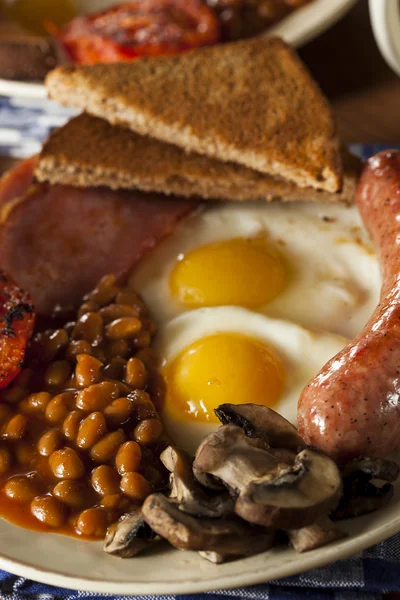 Traditional Full English Breakfast — Stock Photo, Image