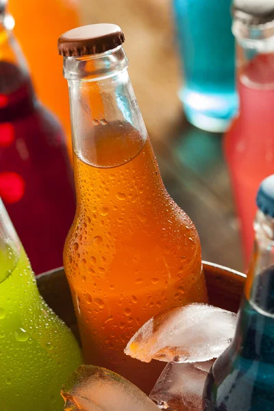 Artigianato biologico assortito Orange Soda — Foto Stock
