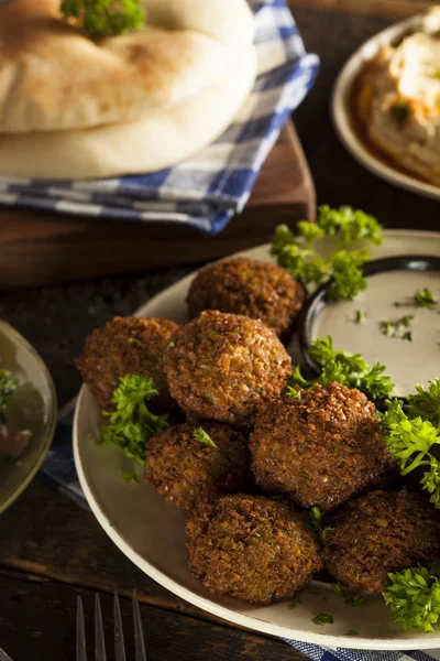 Bolas de Falafel Vegetariano Saudável — Fotografia de Stock