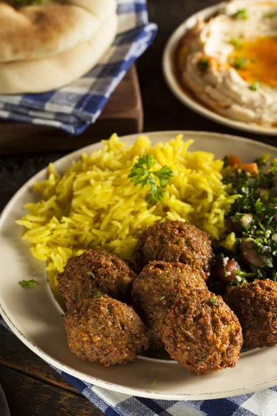 Gesunde vegetarische Falafel-Bällchen — Stockfoto