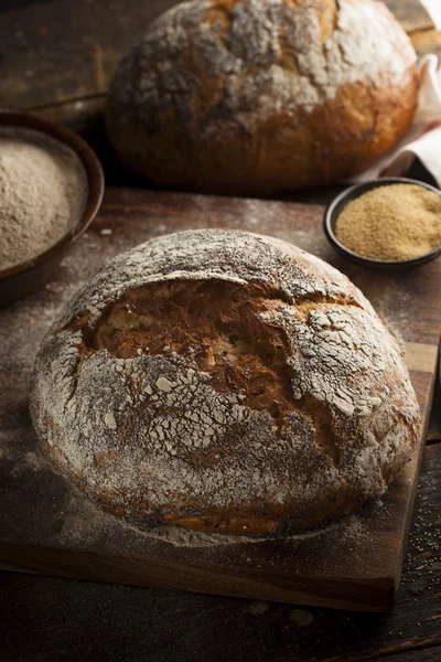 Organic Homemade Ancient Grain Bread