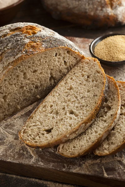 Organic Homemade Ancient Grain Bread