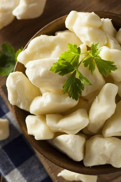 Coalhada de Queijo Dairy Branco — Fotografia de Stock