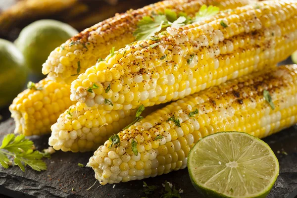 Delicious Grilled Mexican Corn — Stock Photo, Image