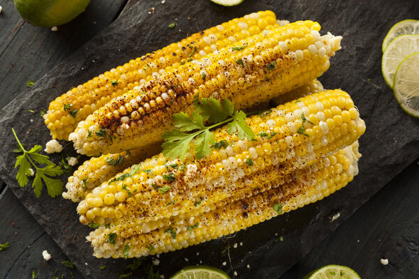 Delicious Grilled Mexican Corn