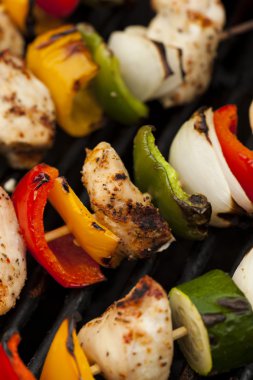 ev yapımı tavuk şiş kebap