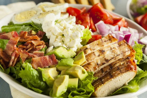 stock image Healthy Hearty Cobb Salad