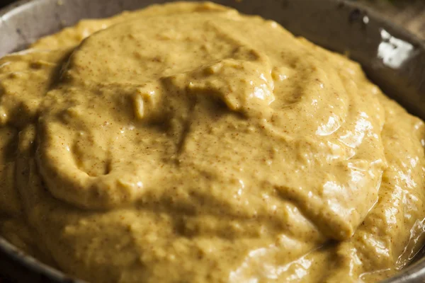 Homemade Spicy Mustard Sauce — Stock Photo, Image