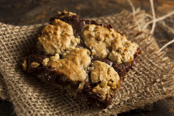 Homemade Chocolate Revel Brownie Bars — Stock Photo, Image