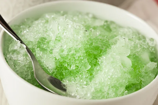Refreshing Homemade Shaved Ice — Stock Photo, Image