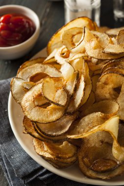 ev yapımı sarmal cips kesme