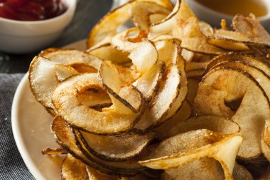 ev yapımı sarmal cips kesme