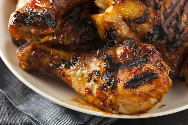 Pollo asado a la parrilla hecho en casa — Foto de Stock