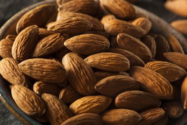 ham organik kahverengi badem