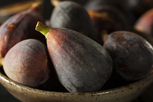 Raw Purple Organic Figs — Stock Photo, Image