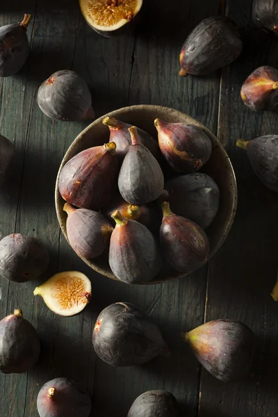 Raw Purple Organic Figs — Stock Photo, Image