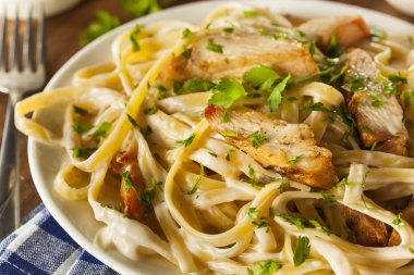ev yapımı fettucini aflredo makarna