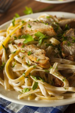 ev yapımı fettucini aflredo makarna