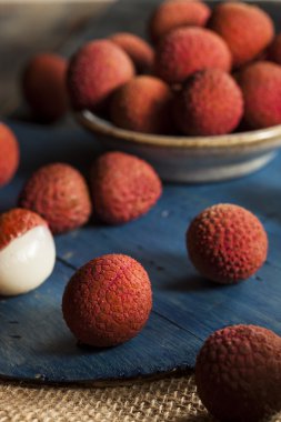 sağlıklı organik kırmızı lychee