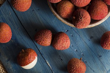 sağlıklı organik kırmızı lychee