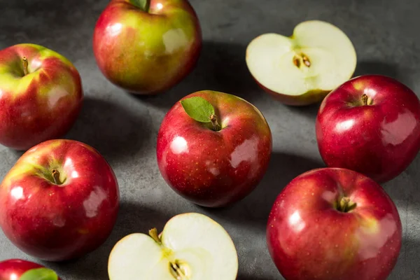 Zdravé Organické Mcintosh Jablka Připravena Jídlu — Stock fotografie
