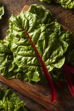 ham organik kırmızı swiss chard