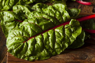 ham organik kırmızı swiss chard
