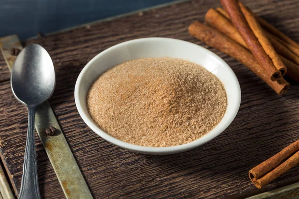 Sweet Sugary Cinnamon Sugar Bowl — Stock Photo, Image