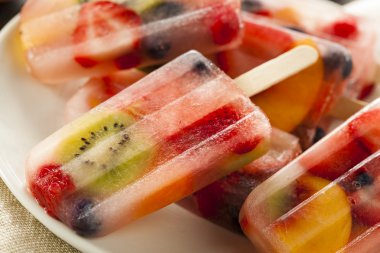 sağlıklı meyve popsicles