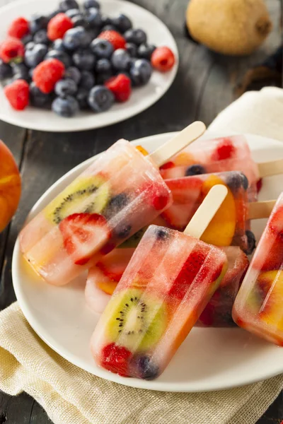Paletas de frutas enteras saludables —  Fotos de Stock