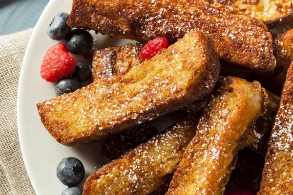 Homemade French Toast Sticks — Stock Photo, Image