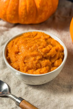 Çiğ Turuncu Organik Balkabağı Püresi