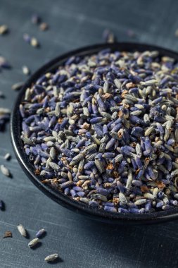 Çiğ Mor Organik Lavanta Kasedeki Baharat