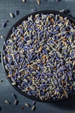 Çiğ Mor Organik Lavanta Kasedeki Baharat