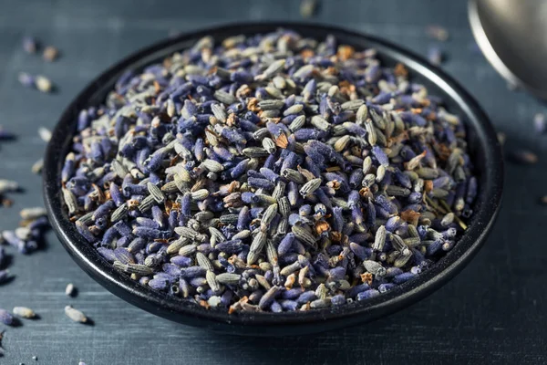 Сірий Фіолетовий Органічний Лавандовий Спайс Чаші — стокове фото