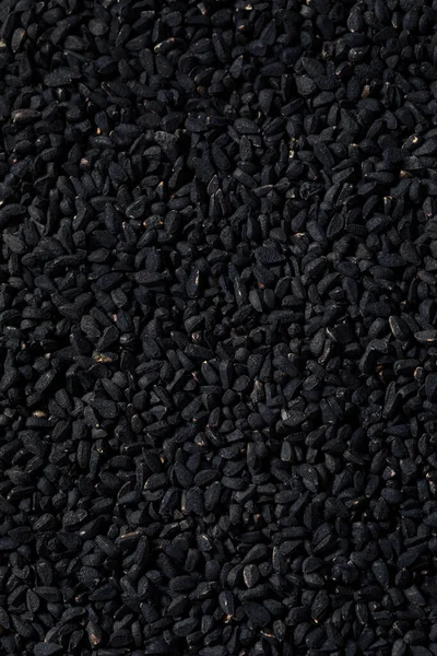 Especia Semilla Cebolla Charnushka Orgánica Negra Cruda Tazón —  Fotos de Stock