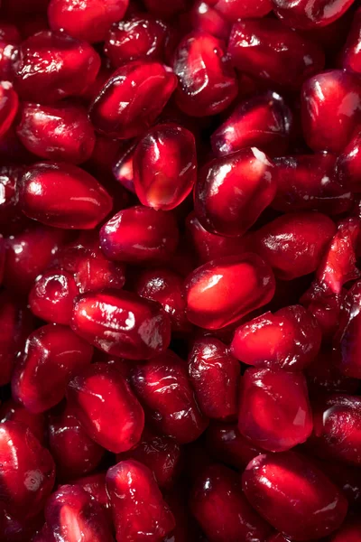 Healthy Organic Pomegranate Seeds Bowl Ready Eat — Zdjęcie stockowe