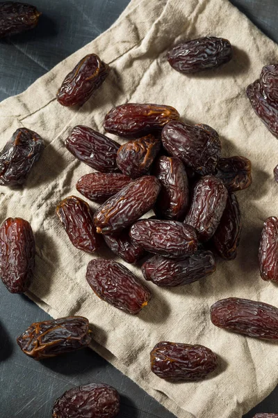 Organic Raw Dry Dates Pile — Stock fotografie