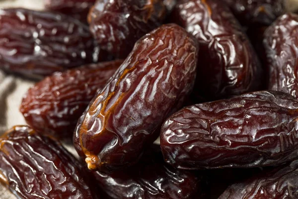 Organic Raw Dry Dates Pile — Foto Stock