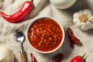 Ev yapımı Red Harissa Yapıştırıcısı