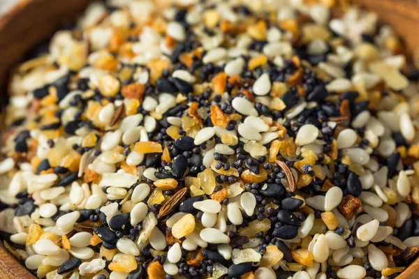 Organic Everything Bagel Spice Bowl — Stock Photo, Image